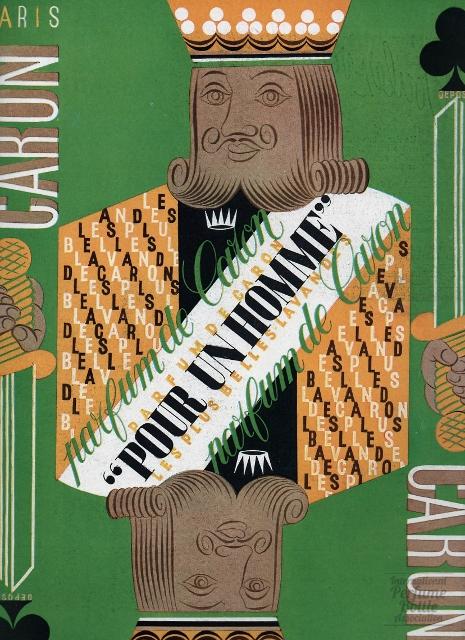 "Pour Un Homme" by Caron Advertisement - 1941