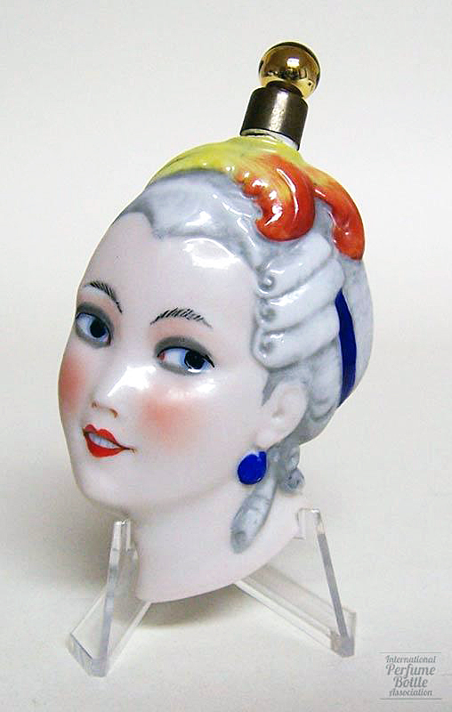 Court Lady With Powdered Wig by Hertwig