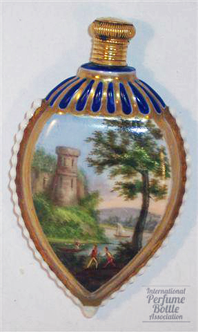 French Porcelain Scent Bottle