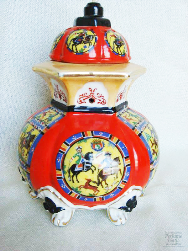 Footed Ginger Jar Perfume Lamp by Aerozon