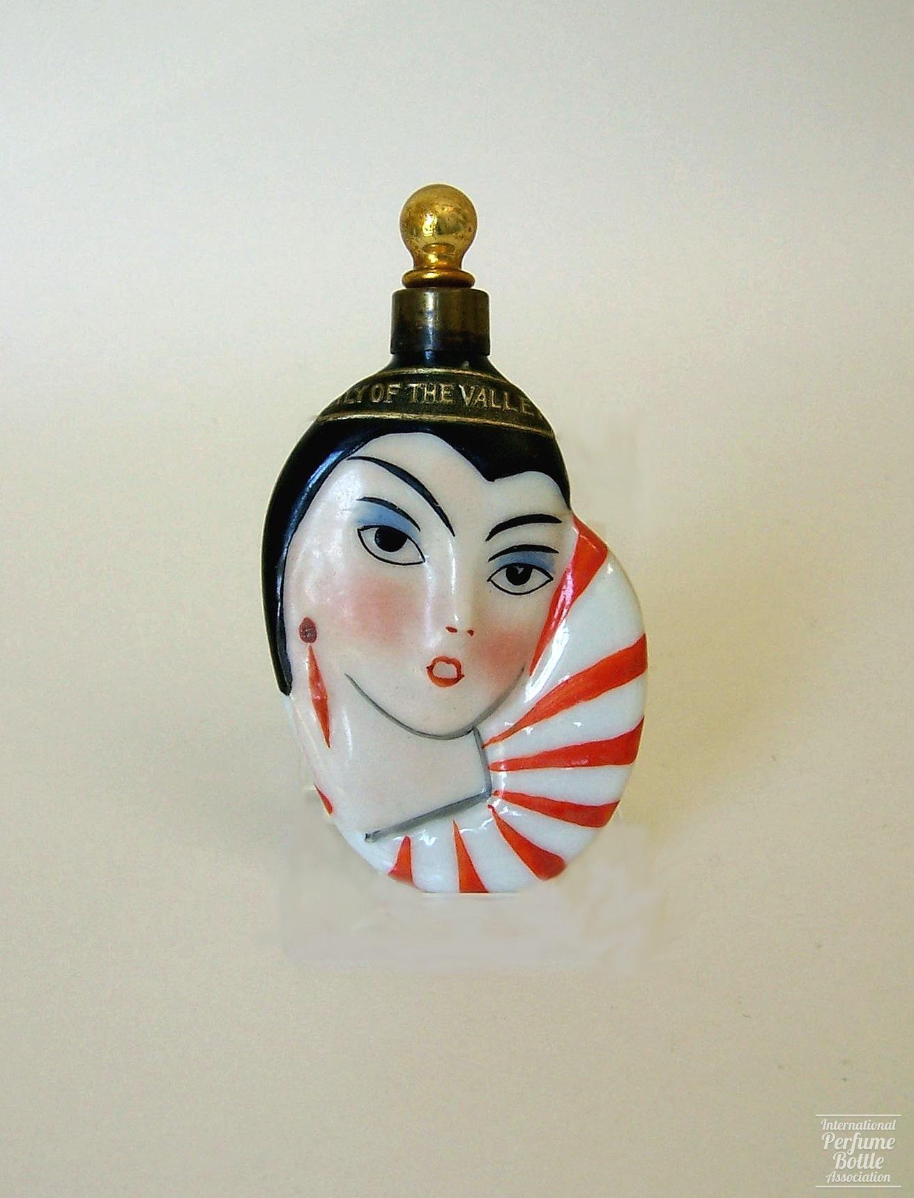Art Deco Lady With Black Hair by Heinz