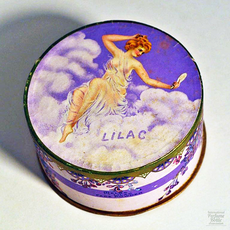"Lilac" Powder Box by Melba