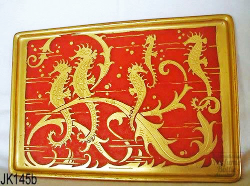 Seahorse Design Dresser Tray by DeVilbiss