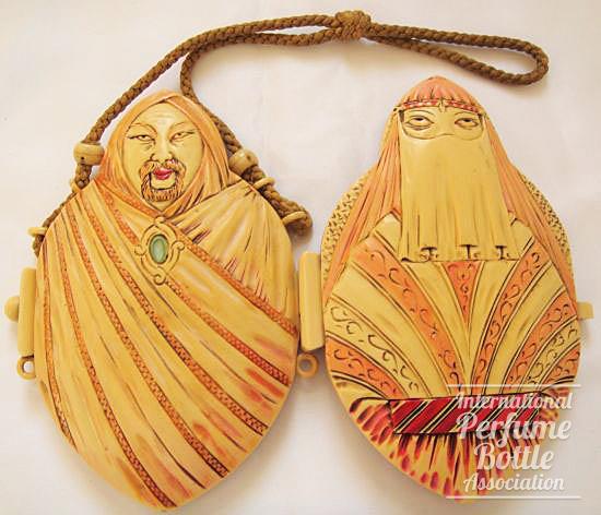 Vanity Minaudiére with Moroccan Figures