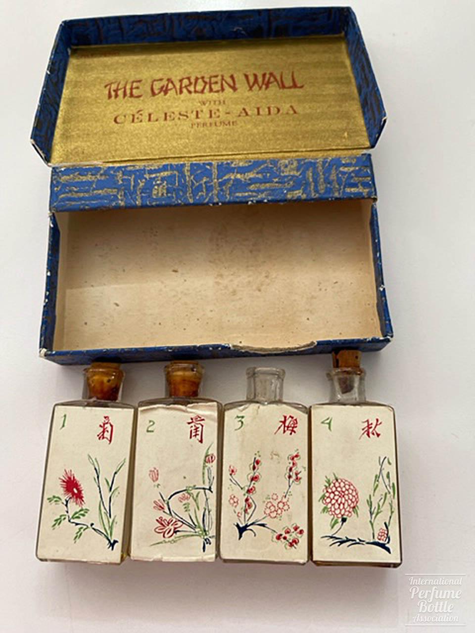 "The Garden Wall" MahJong Bottles by Céleste-Aida