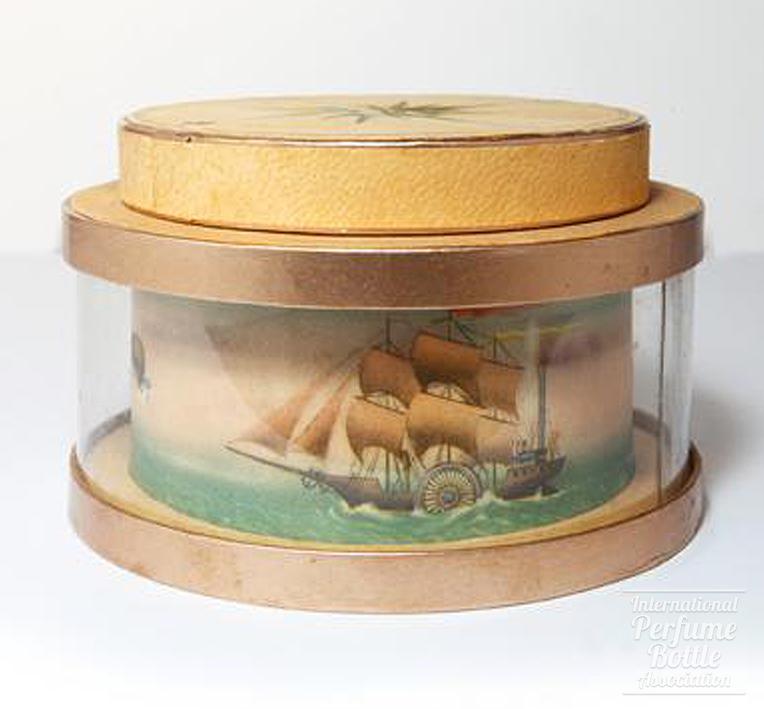 "Ebbrezza Marina" Powder Box by Bertelli