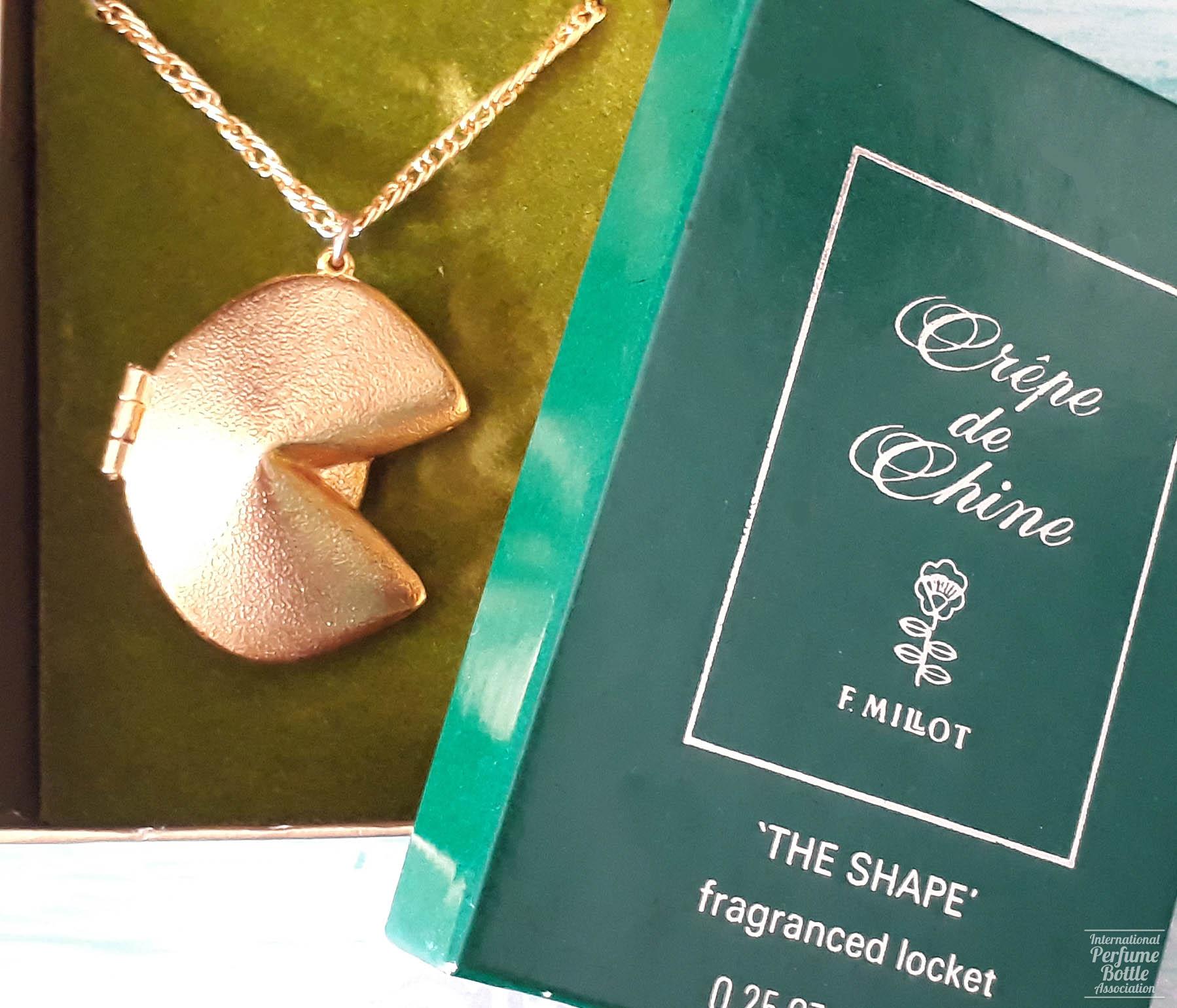 "Crêpe de Chine" Solid Perfume Pendant by F. Millot