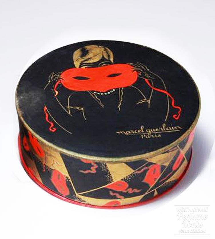 "Masque Rouge" Powder Box by Marcel Guerlain