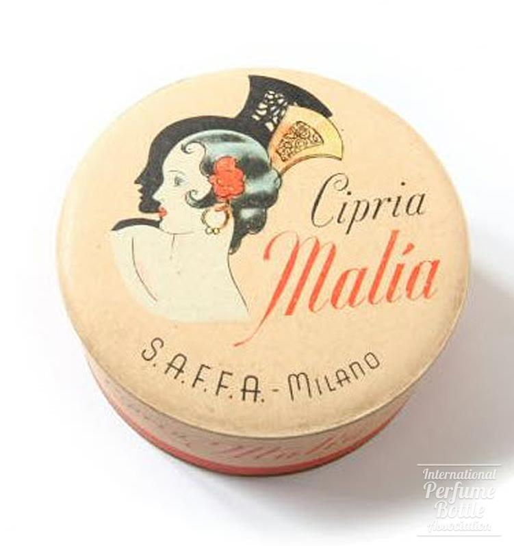 "Cipria Malía" Powder Box by S.A.F.F.A.