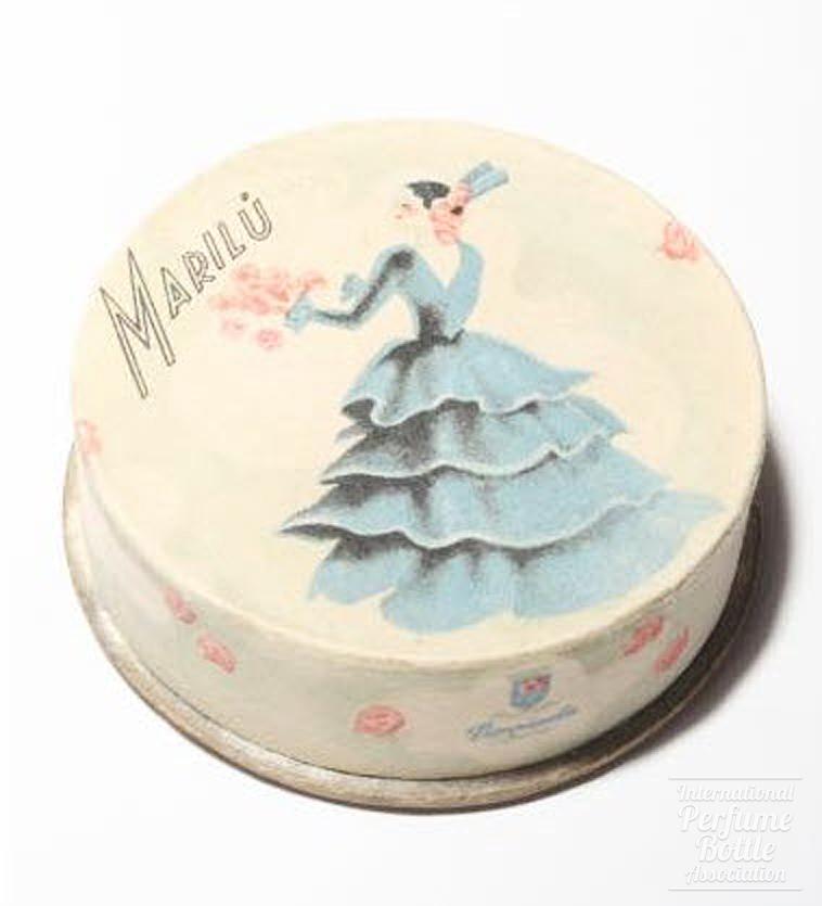 "Marilú" Powder Box by Pimpinela