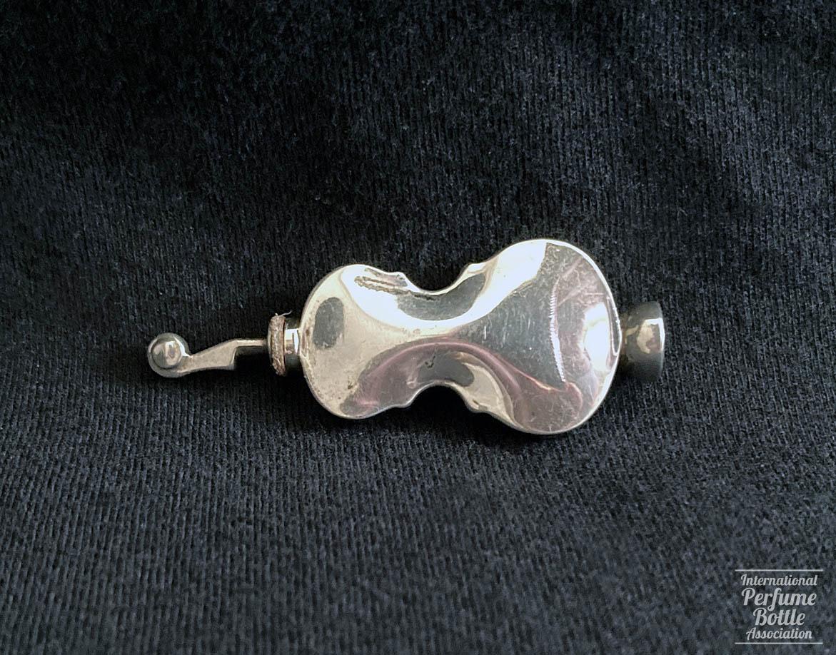 Silver Cello Laydown Bottle from Mexico
