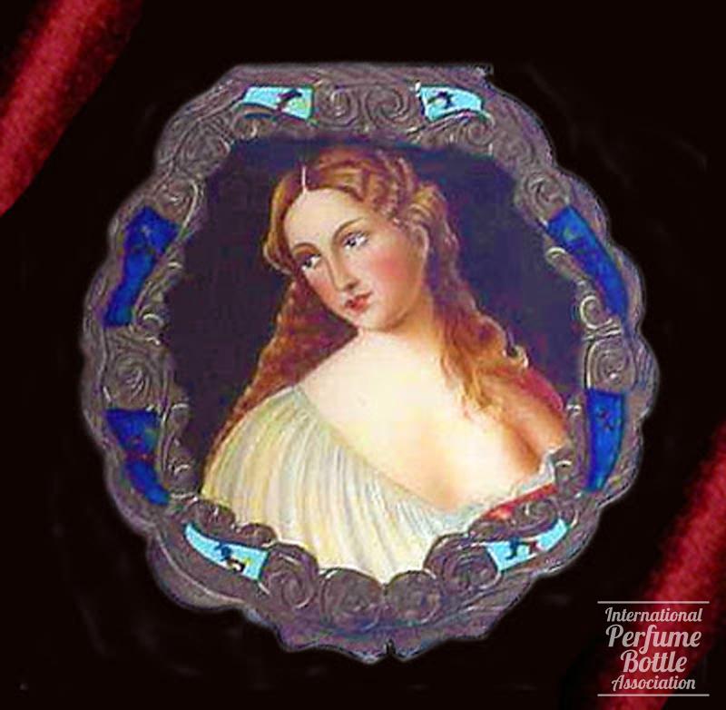 Italian Compact with Titian Image