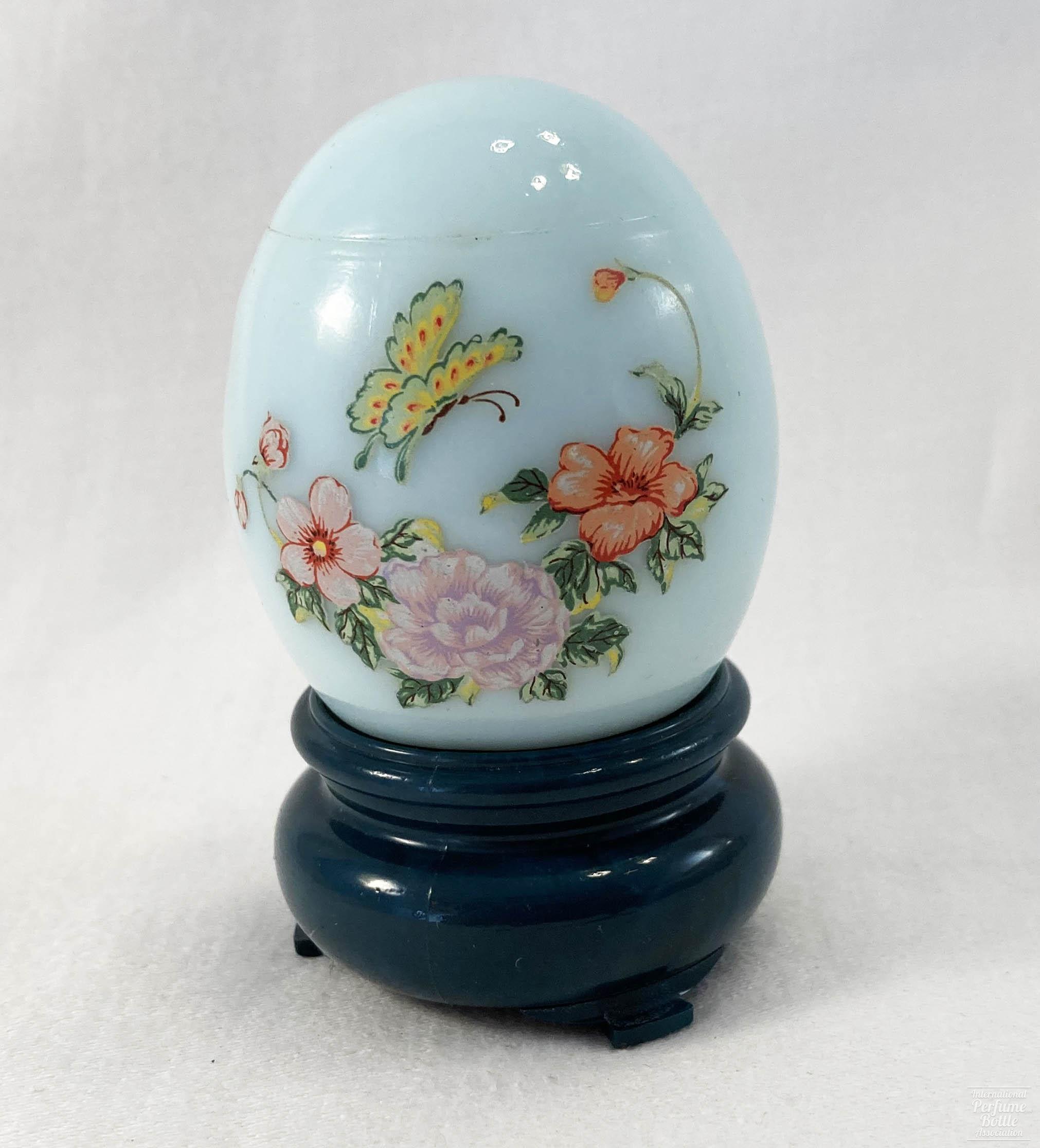 Delicate Blossoms Oriental Egg by Avon