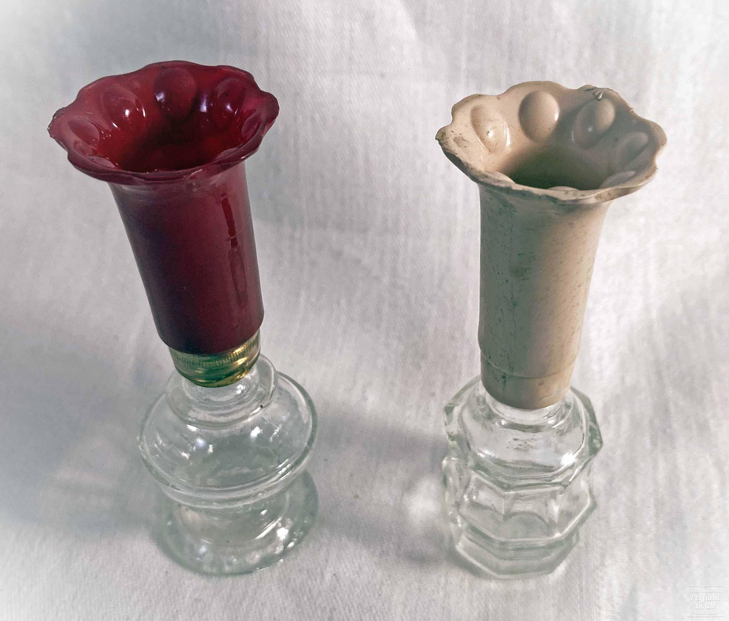 Lamps With Flared Chimneys by Lander