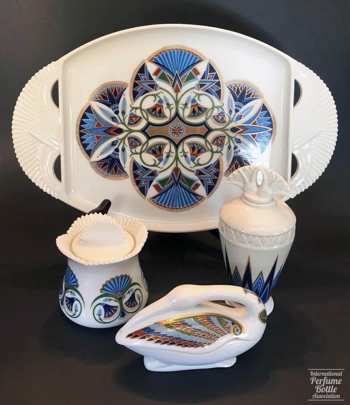 "Treasures of the Pharaohs" Vanity Set by Elizabeth Arden