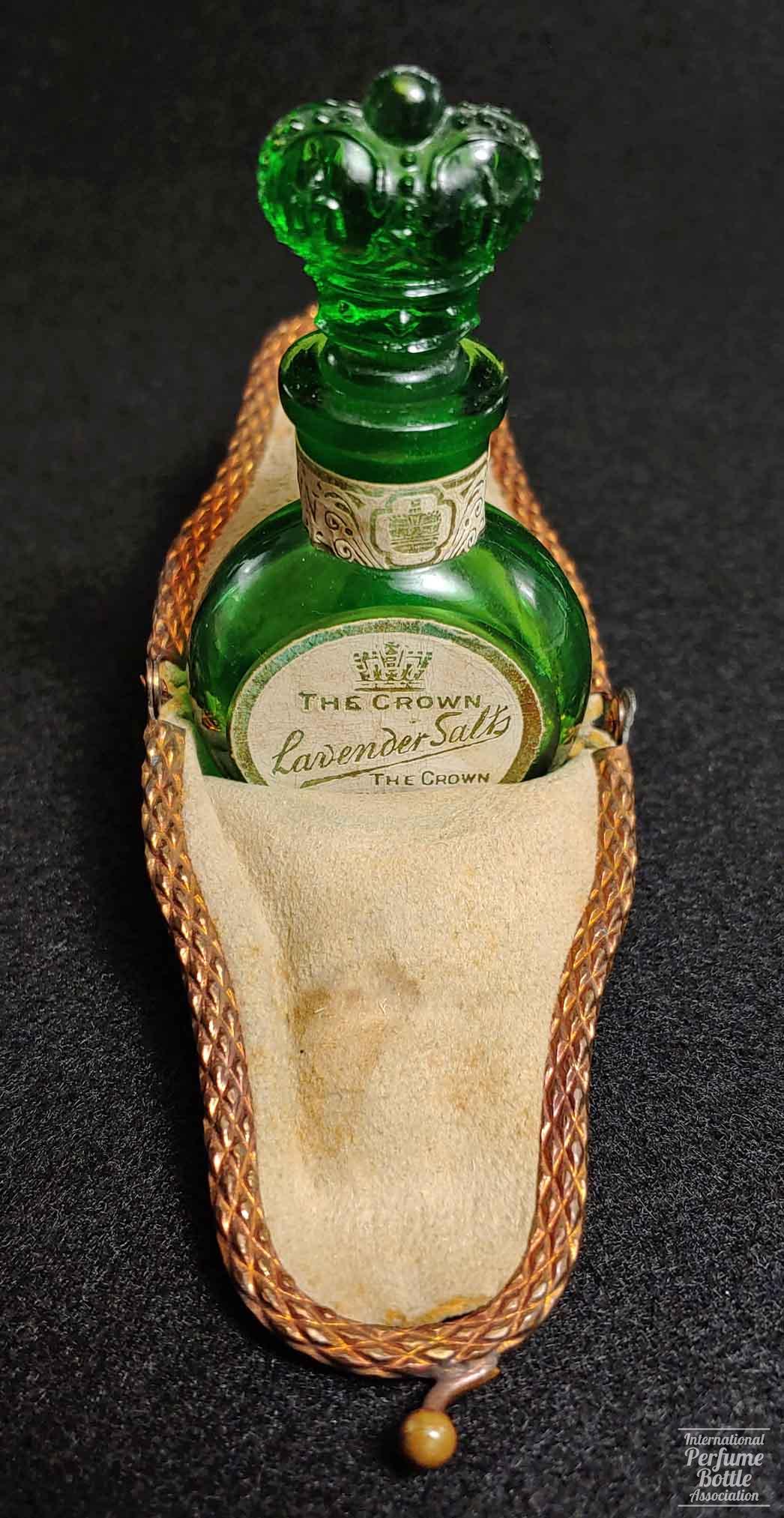 "Lavender Salts" in Suede Purse by Crown Perfumery Co.