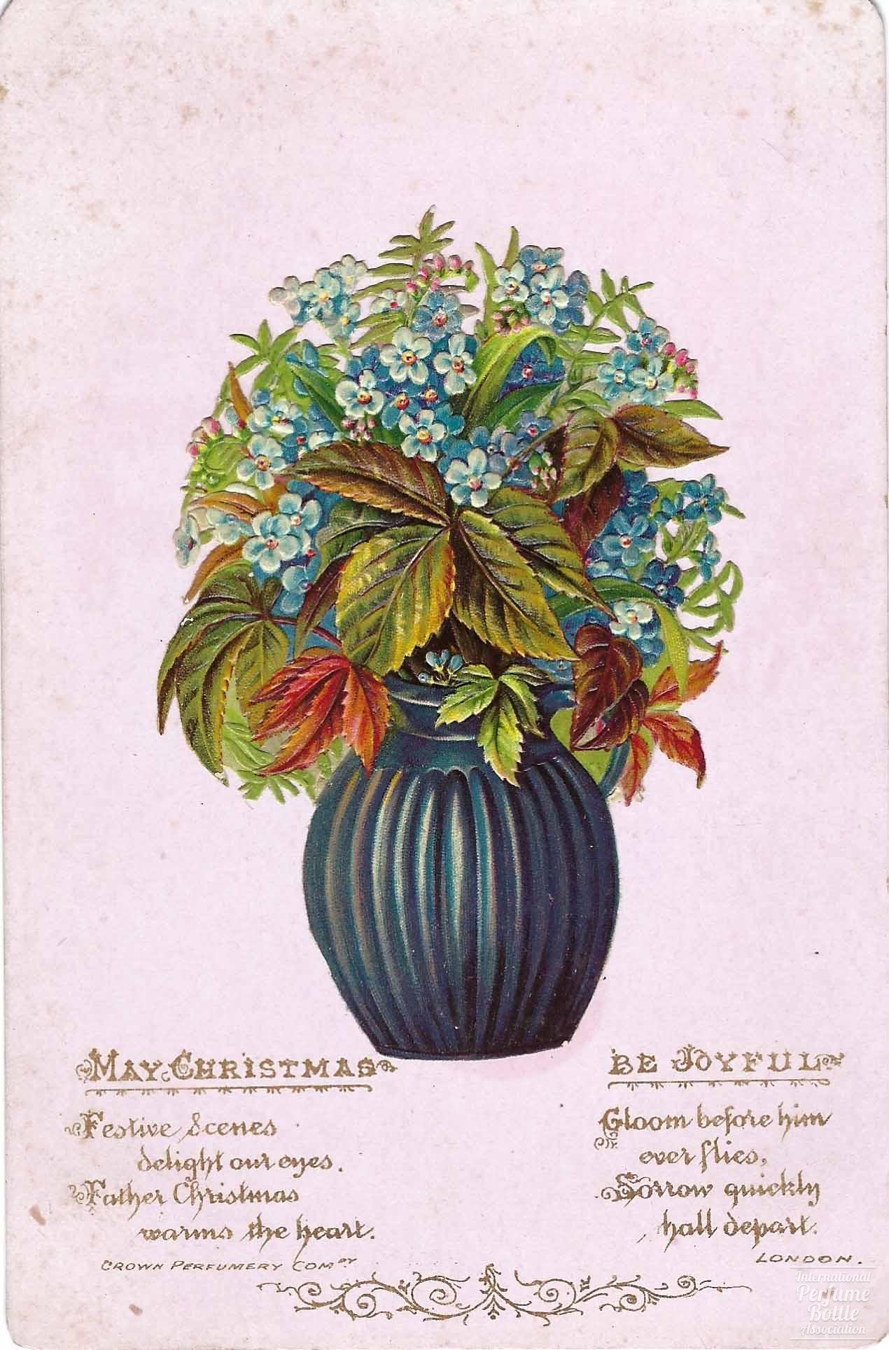 Christmas Card by Crown Perfumery Co.
