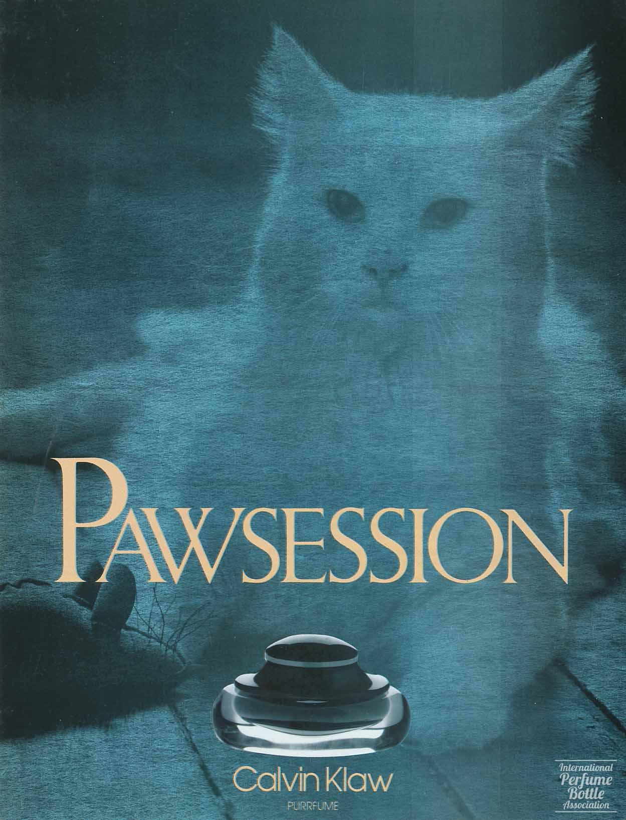 "Pawsession" by Calvin Klaw Spoof Advertisement - 1988