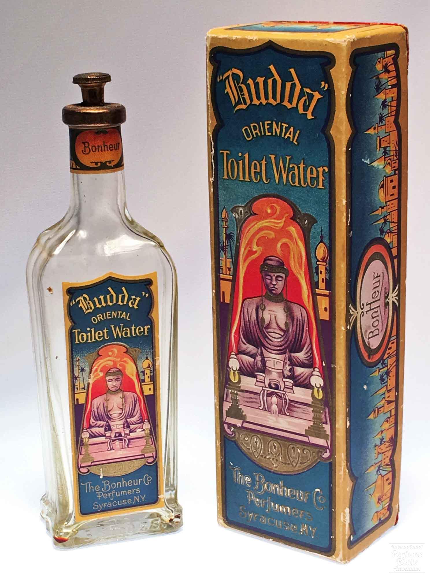 "Budda Oriental Toilet Water" by Bonheur Co. Perfumery