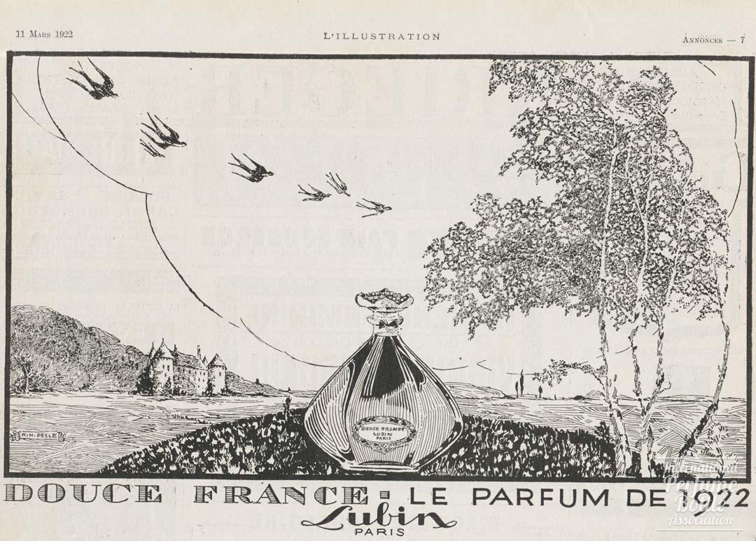 "Douce France" by Lubin Advertisement - 1922