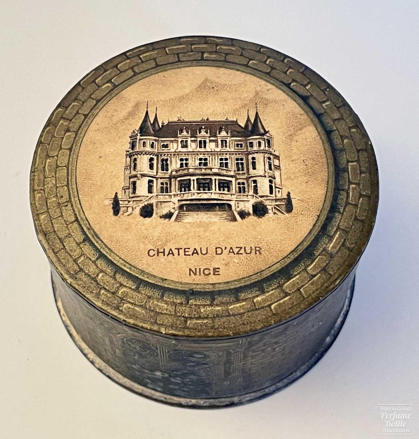 "Chateau D'Azur"  Powder Box by Societe Civile et Immobiliere