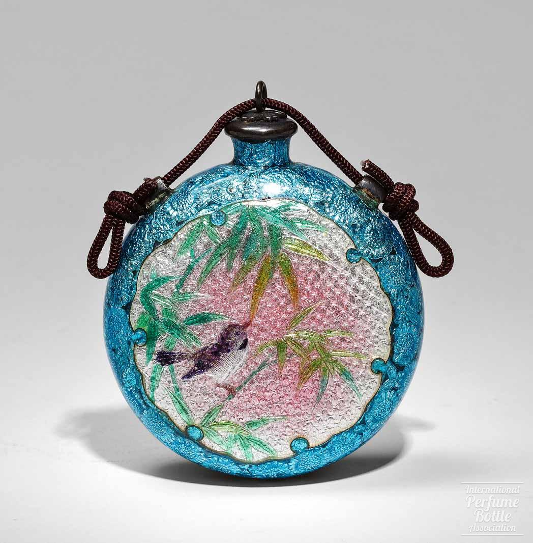 Japanese Enamel Scent Bottle