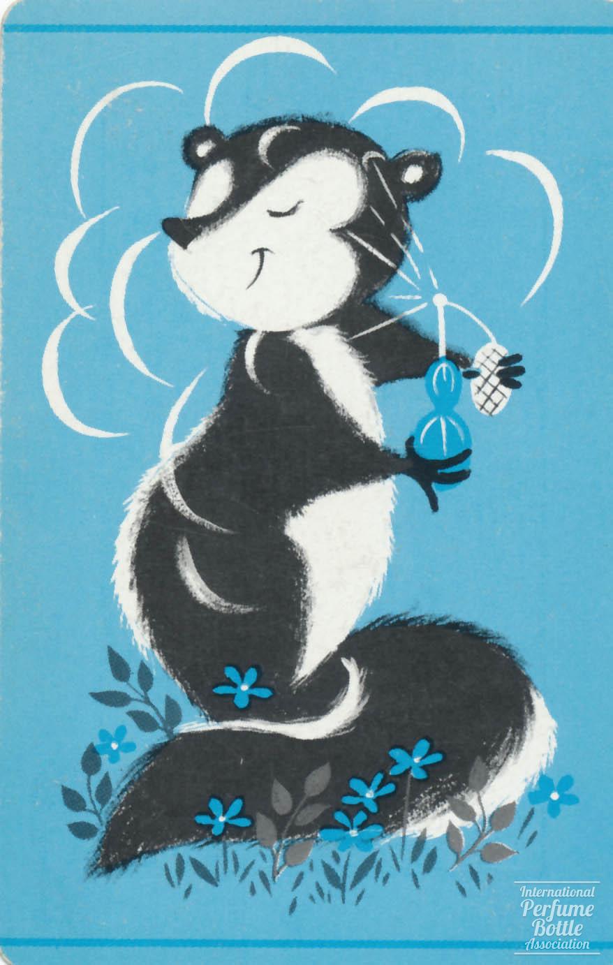 Perfumed Skunk Playing Card