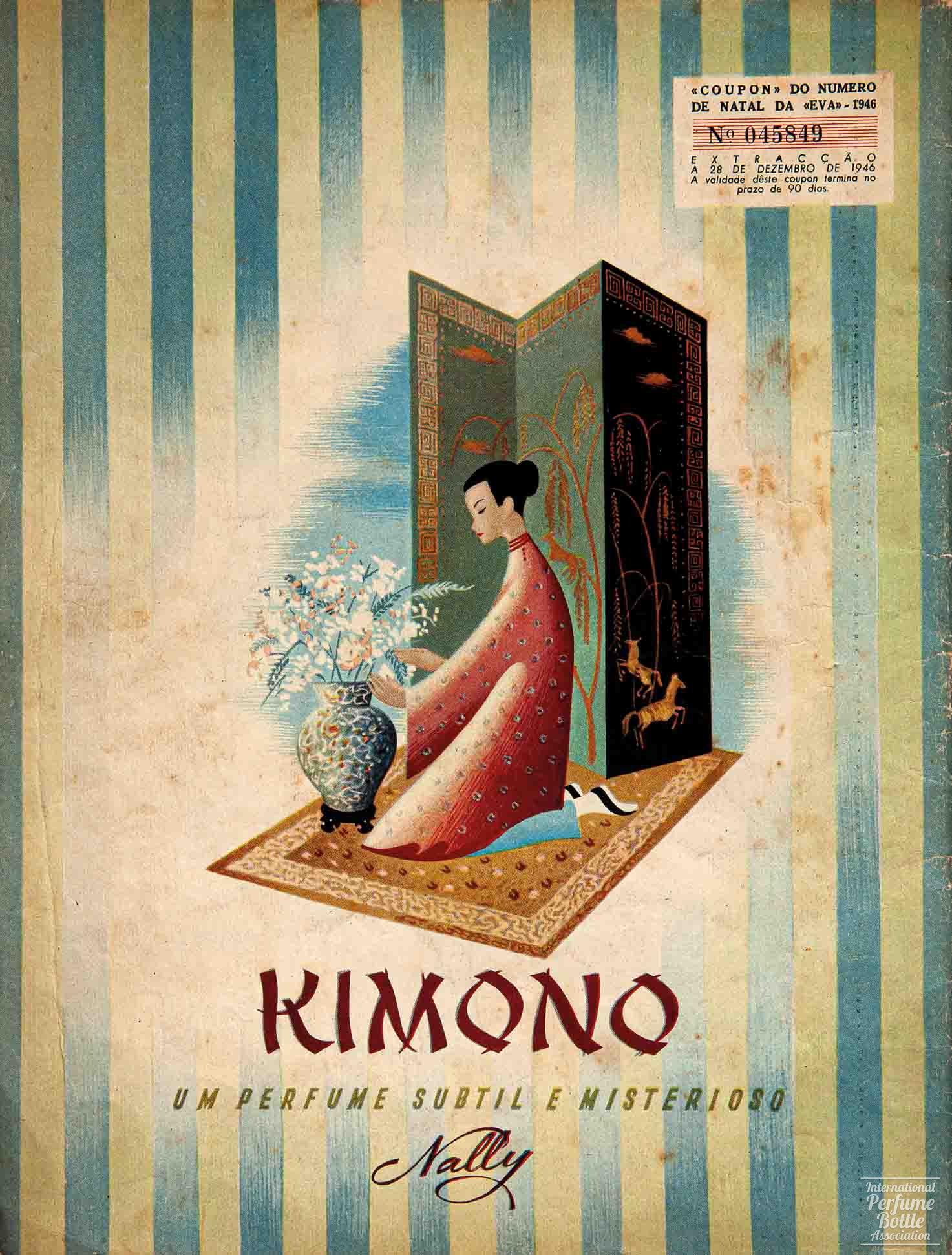 "Kimono" by Nally Advertisement - 1946