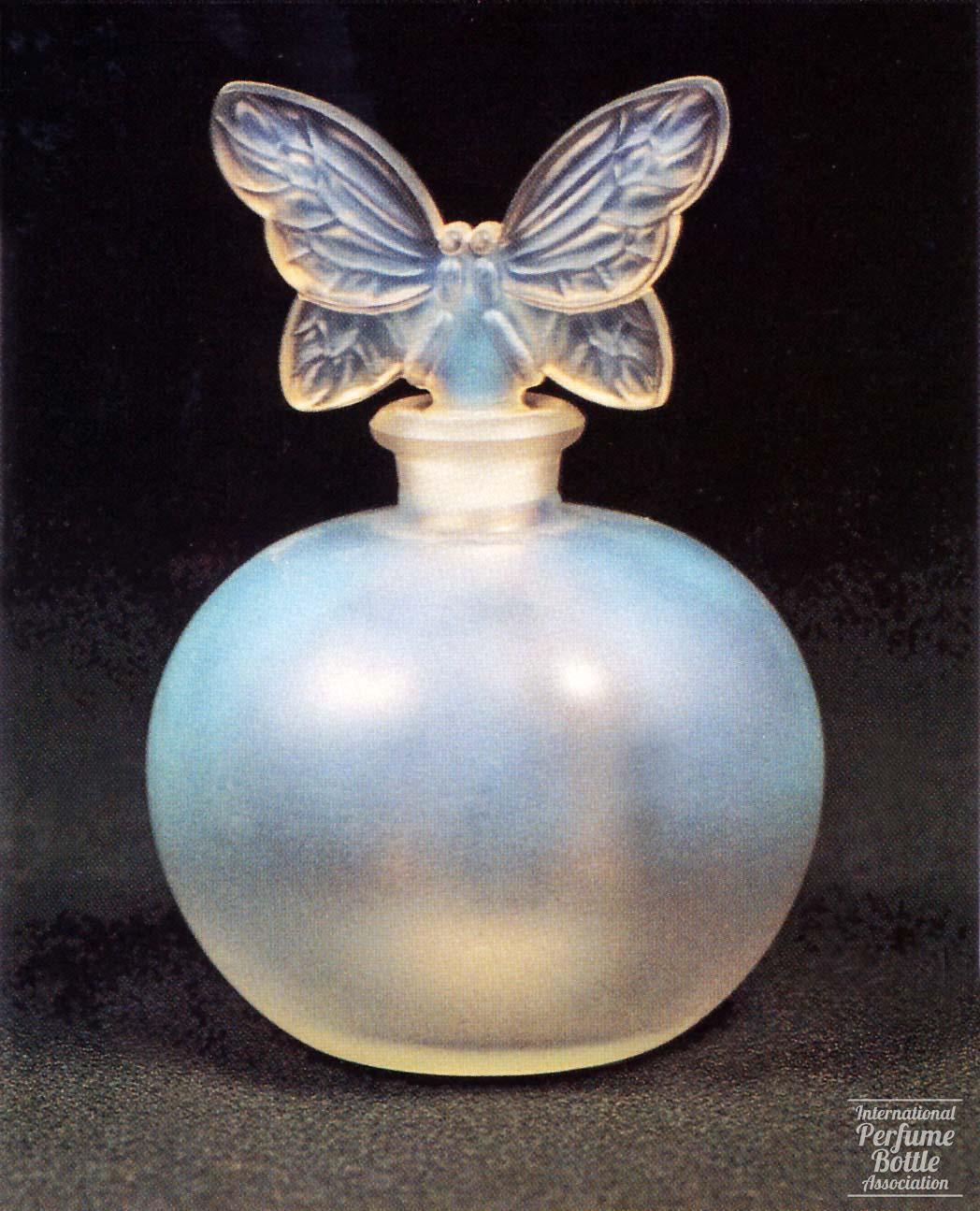 Opalescent Bottle With Butterflies by Chamart, Waltersperger