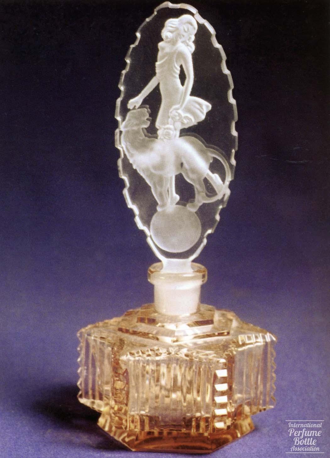 Czech Woman Walking a Jungle Cat