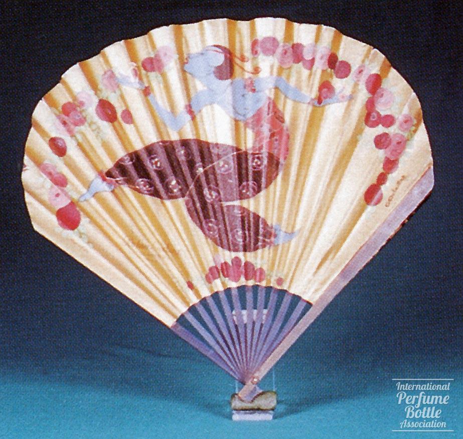 "Parfum Gerbera" Advertising Fan by L. T. Piver