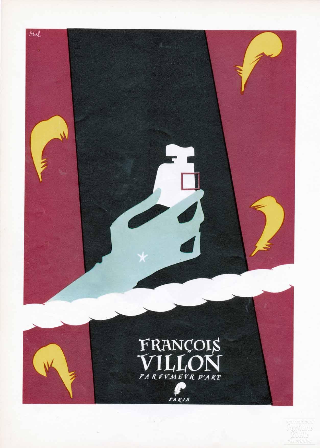 Perfumes by François Villon Advertisement - 1946