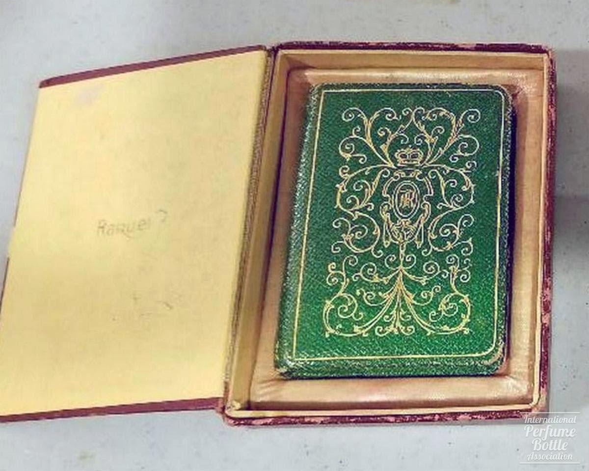 Leather Book Shaped Compact by Raquel