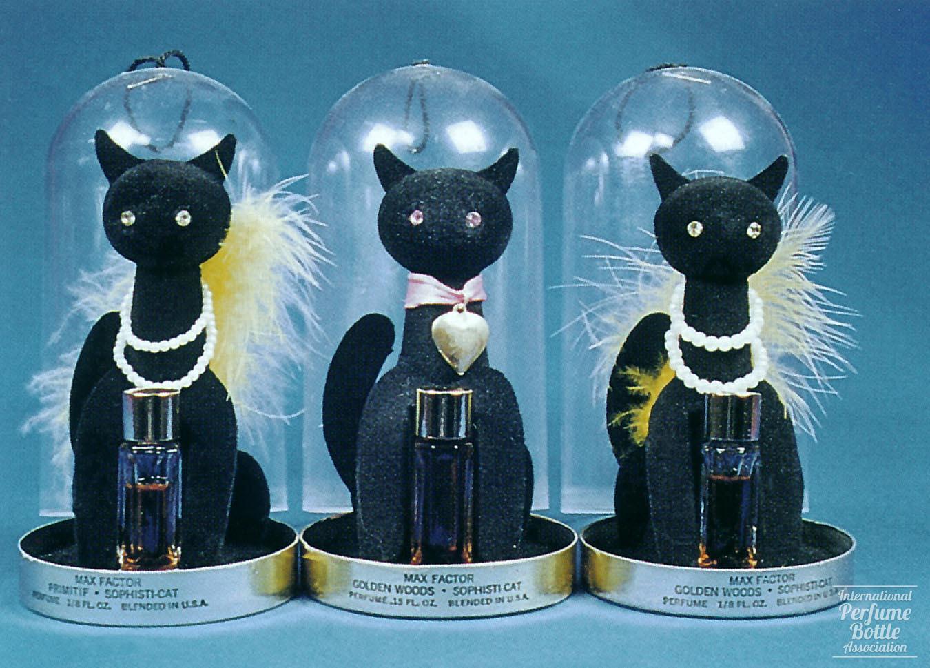 "Golden Woods"  and "Primitif" by Max Factor Sophisticat Presentation