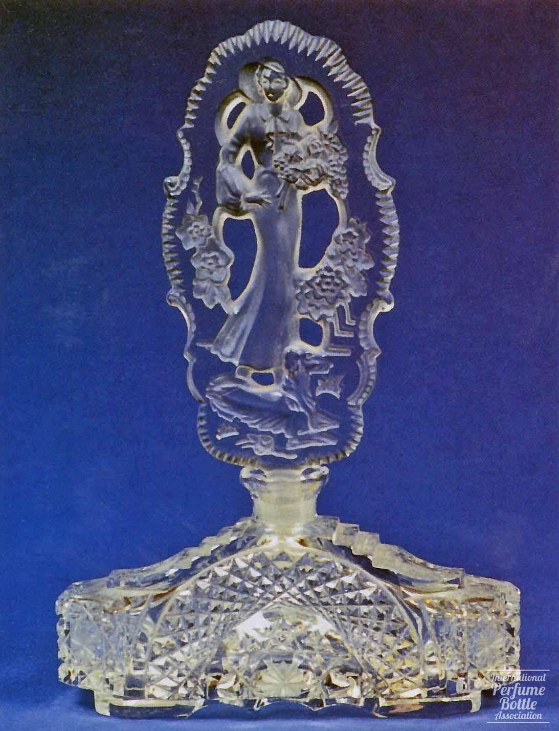 Clear Czech With Woman and Dog by Everbrite