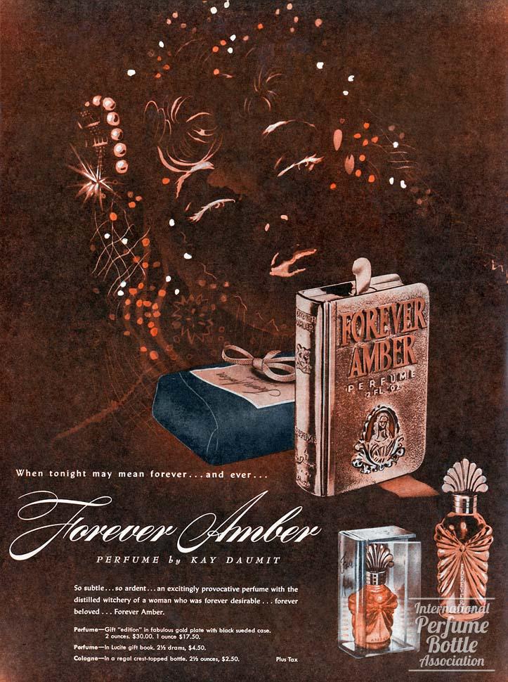 "Forever Amber" by Kay Daumit Advertisement - 1946
