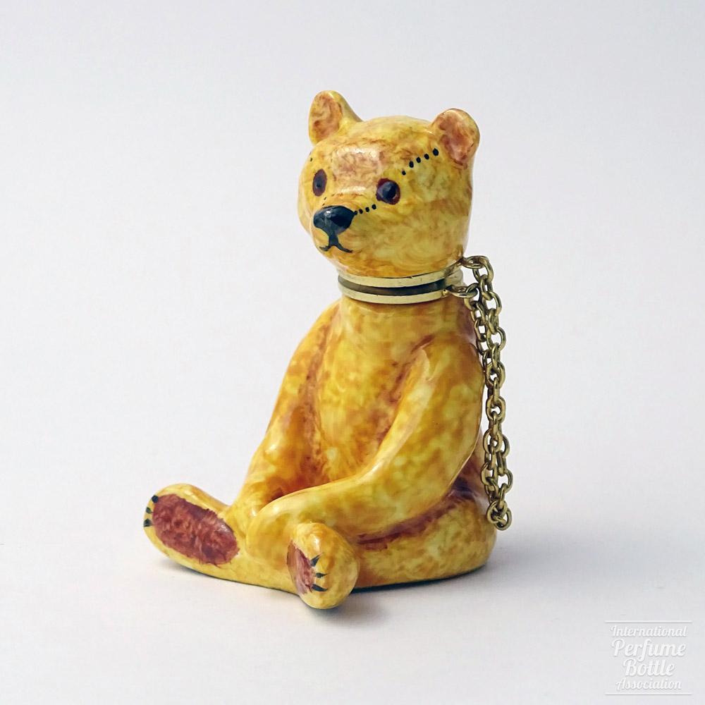 Porcelain Teddy Bear Scent Bottle