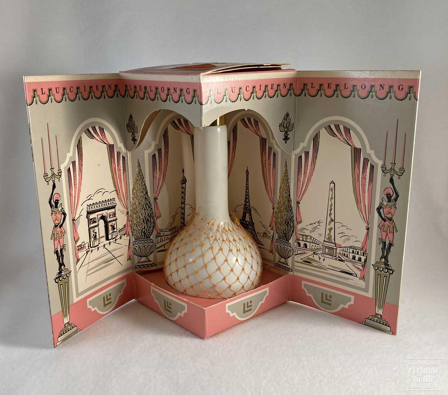 "Tailspin" Pink Parisian Presentation by Lucien Lelong