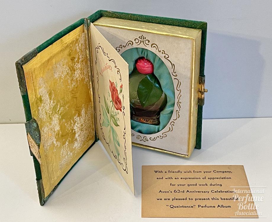 "Quaintance" by Avon Diary Presentation