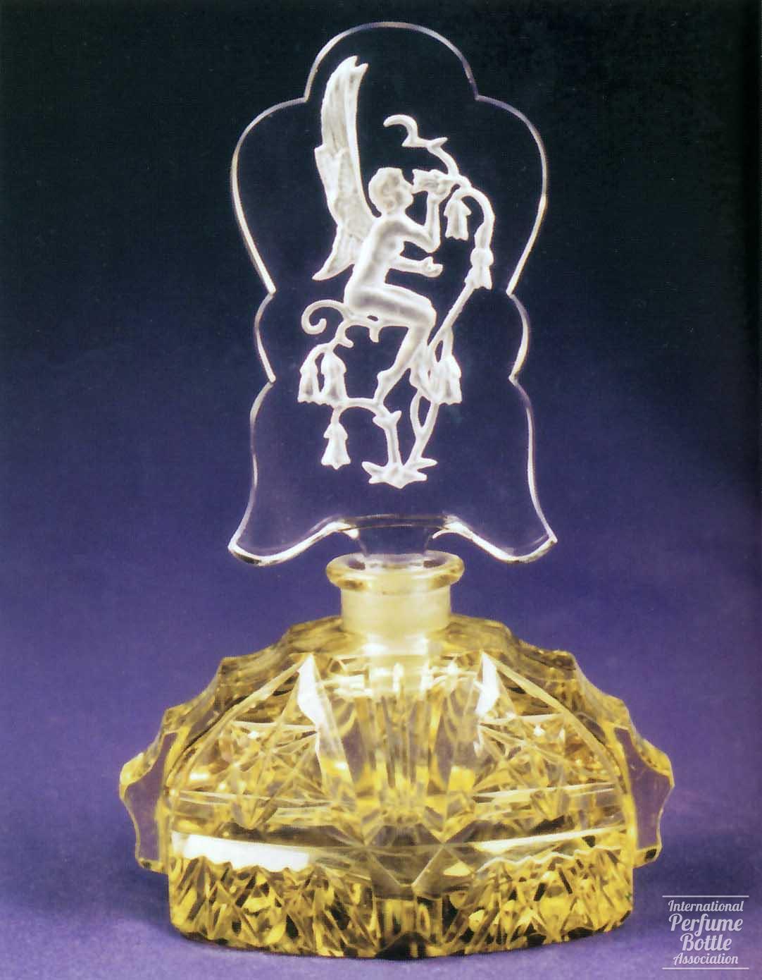 Winged Nymph With Flowers