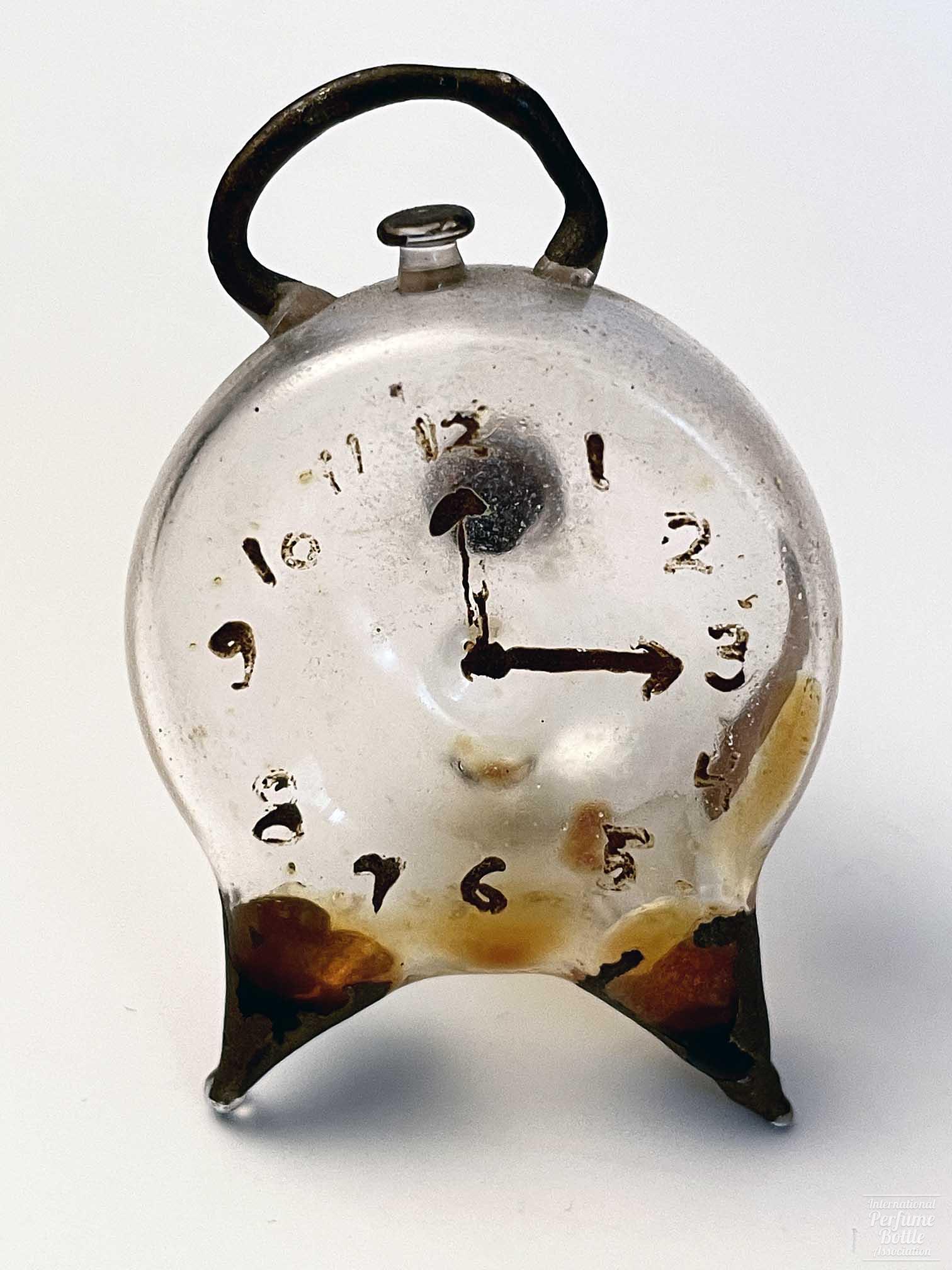 Hand Painted Clock Bottle