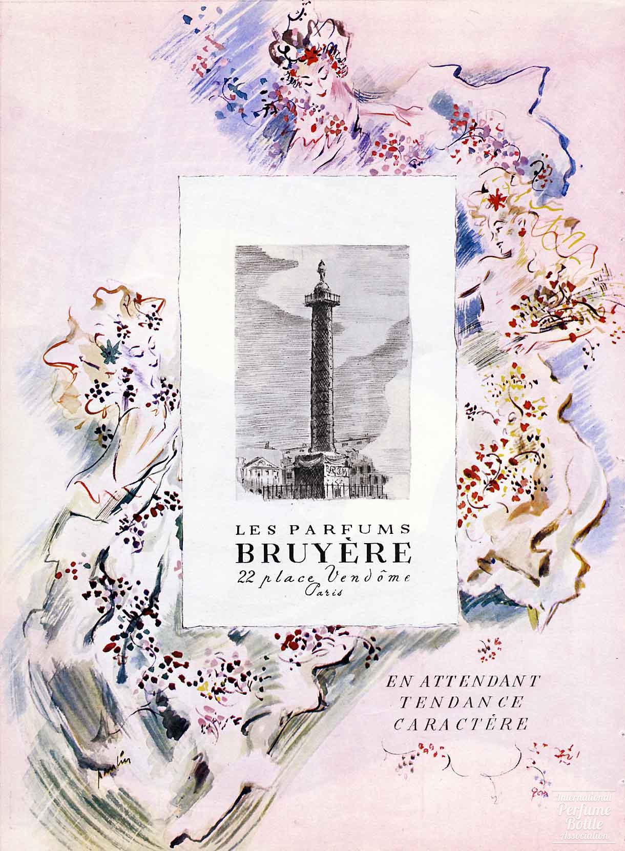 Perfumes by Bruyére Advertisement - 1950's