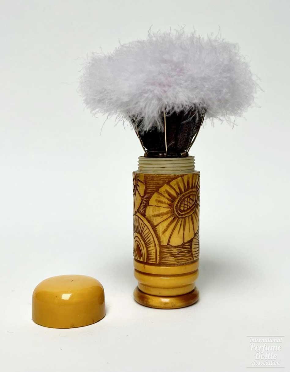 Golden Yellow Houpette Pli