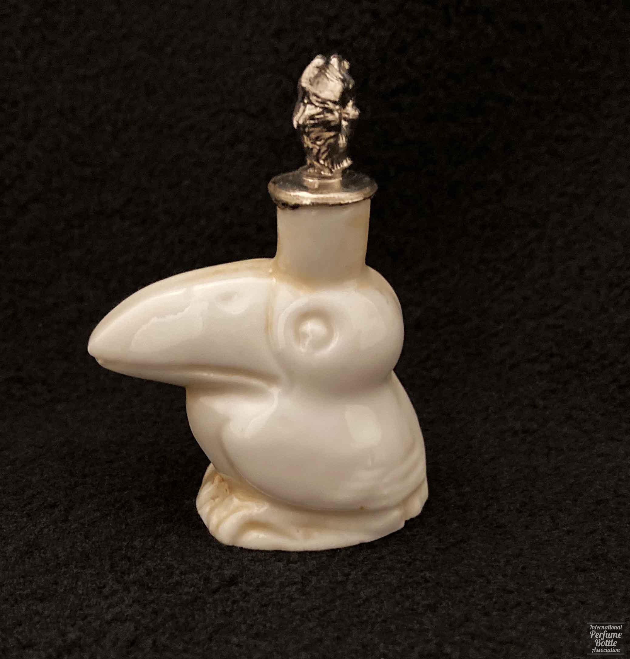 White Toucan Crown Top by Scheidig