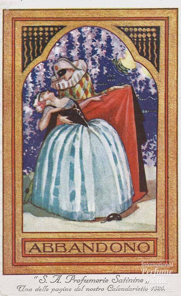 "Abbandono" Postcard by Satinine