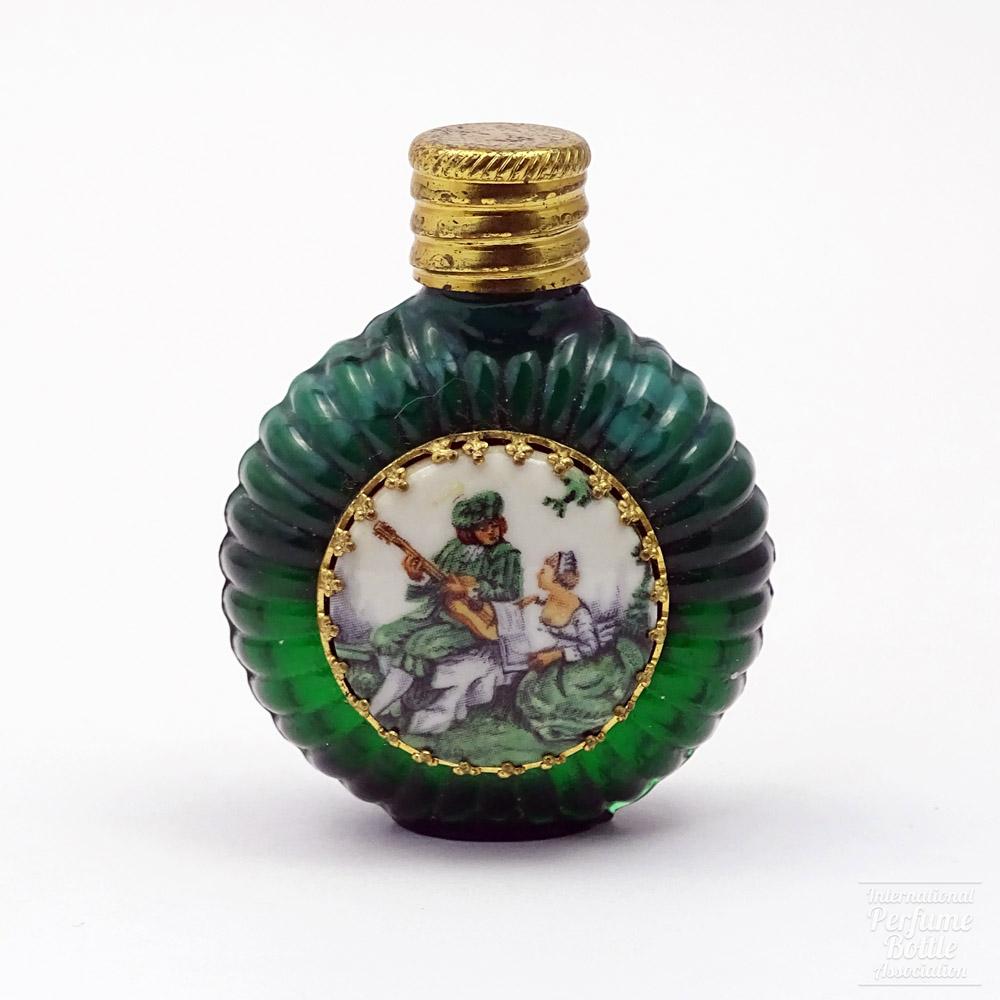 Czech Bottle With Courting Couple