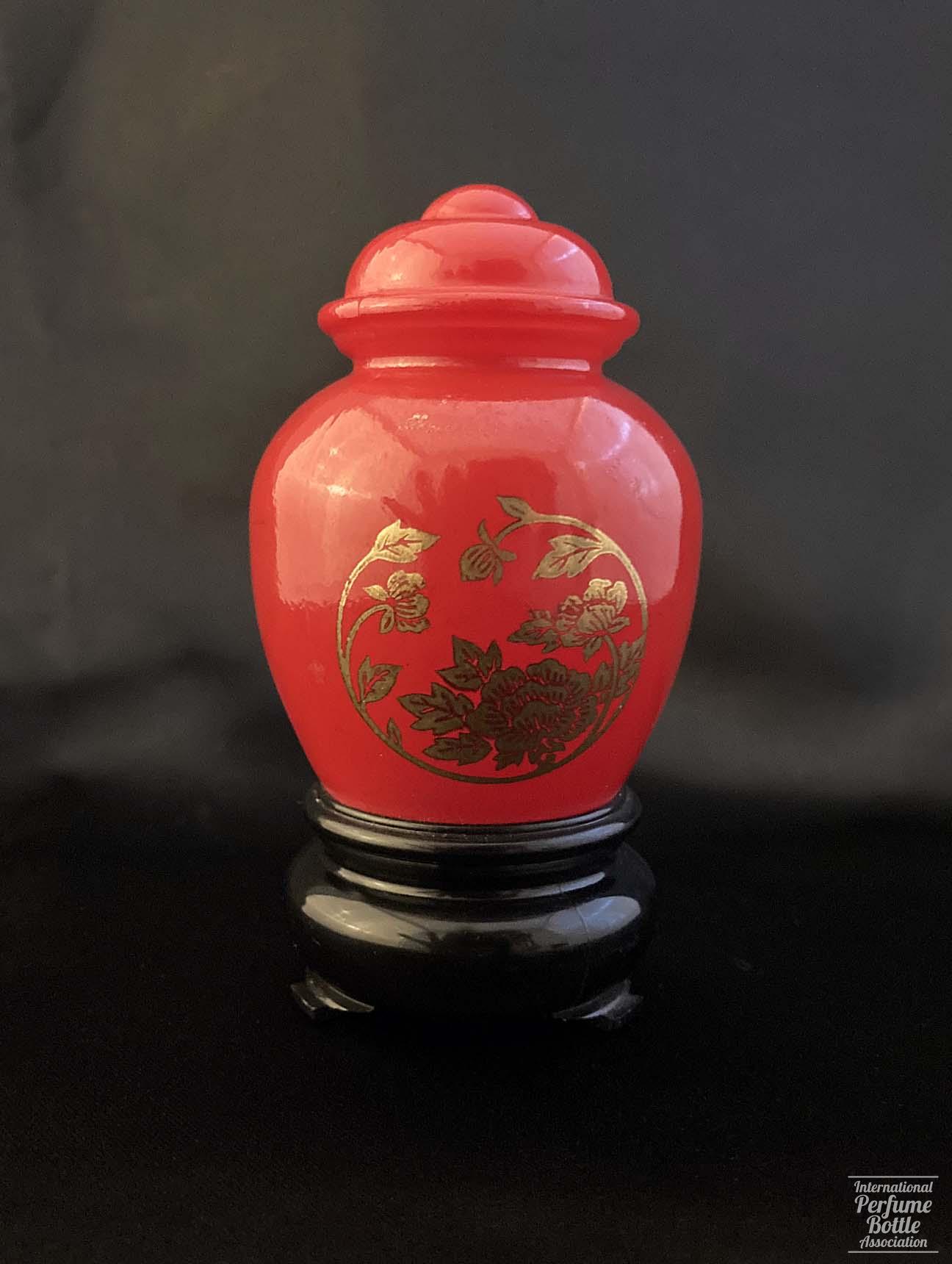 Oriental Peony Vase Presentation by Avon