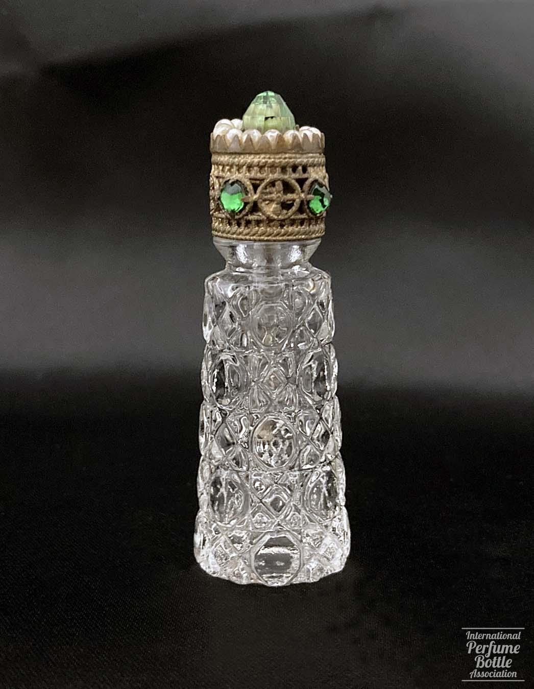 Czech Dram Bottle With Pearls
