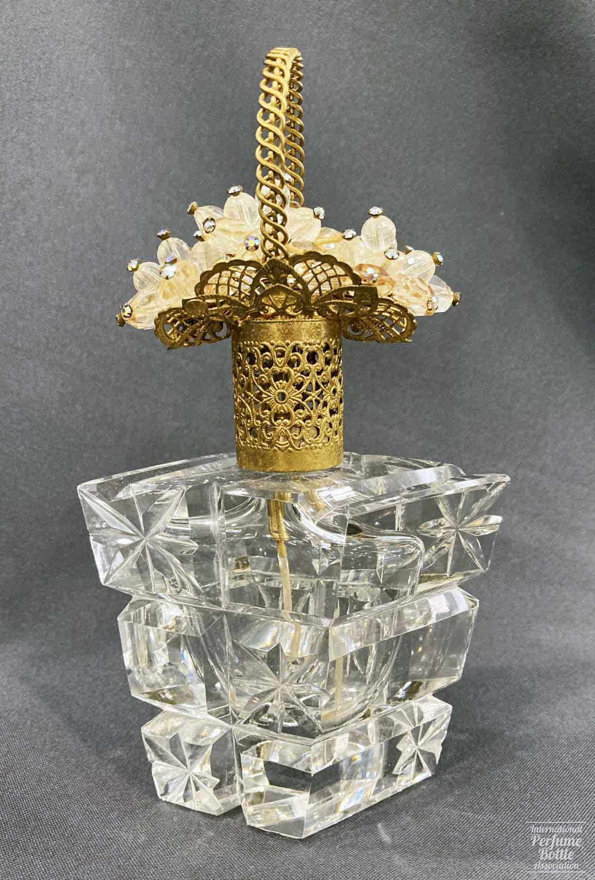 Clear Glass Jewel Top Atomizer