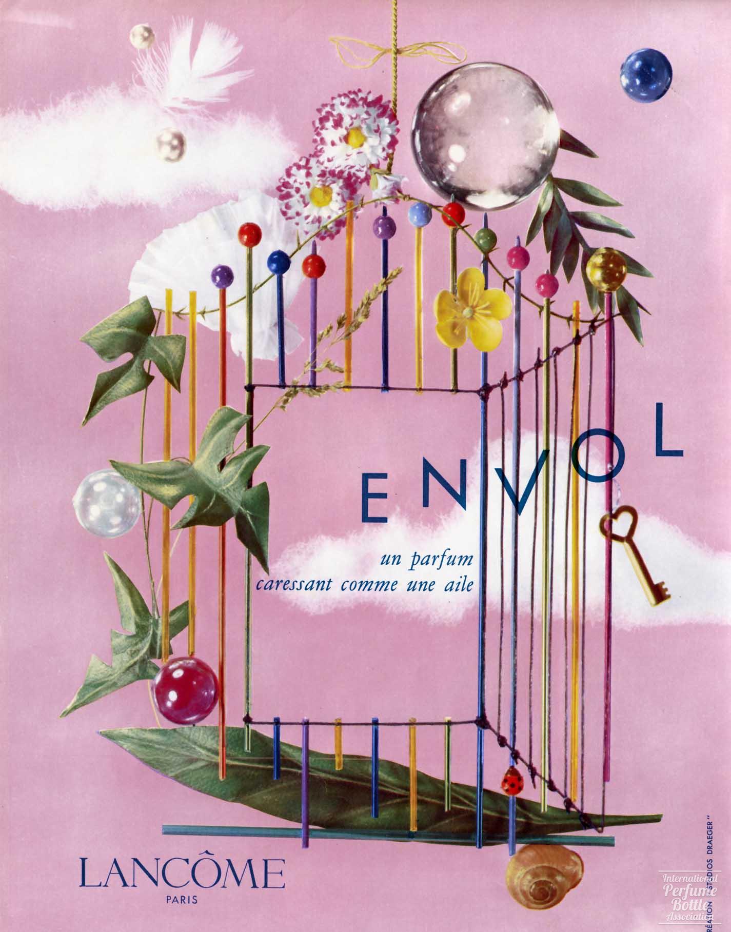 "Envol" by Lancôme Advertisement - 1957